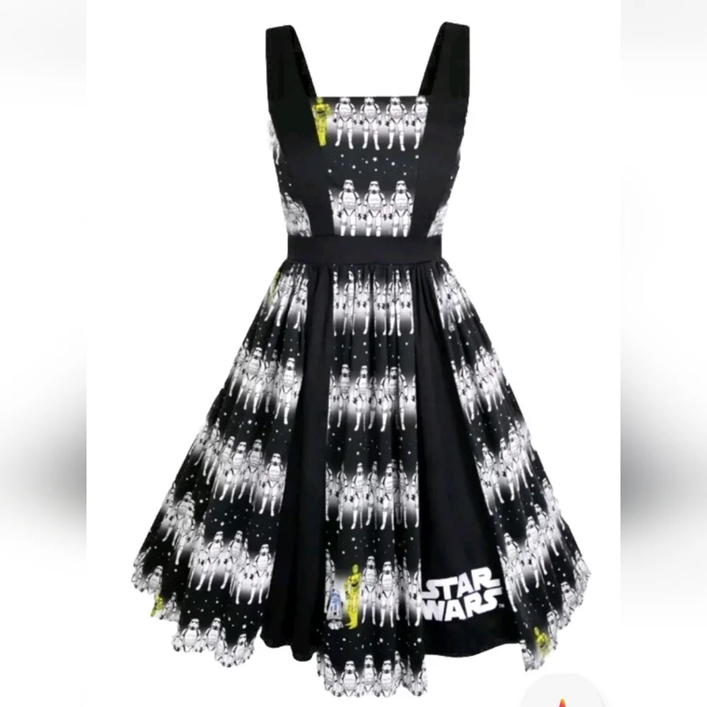NWT Dsney Star Wars stormtroopers and droids Dress‎ 1X
